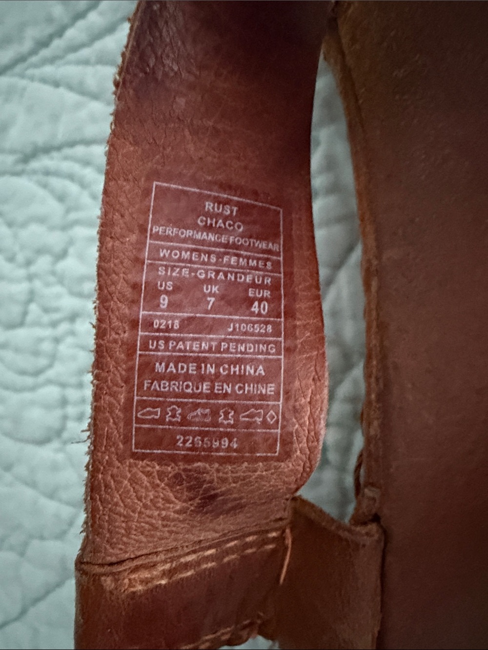 Chaco Women's Wayfarer Brown Leather Sport Sandals - Picture 3 of 4